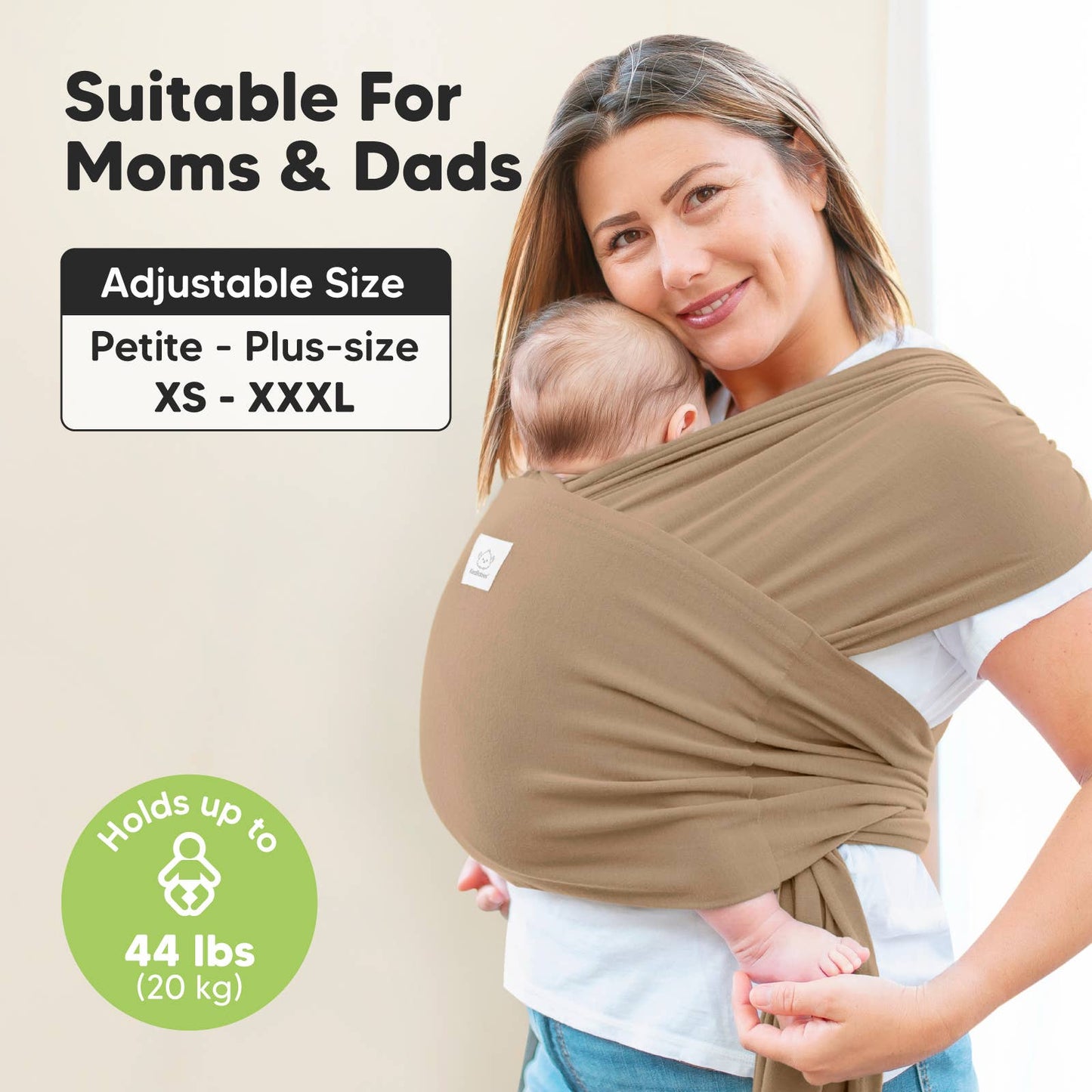 KeaBabies D-Lite Wrap Carrier