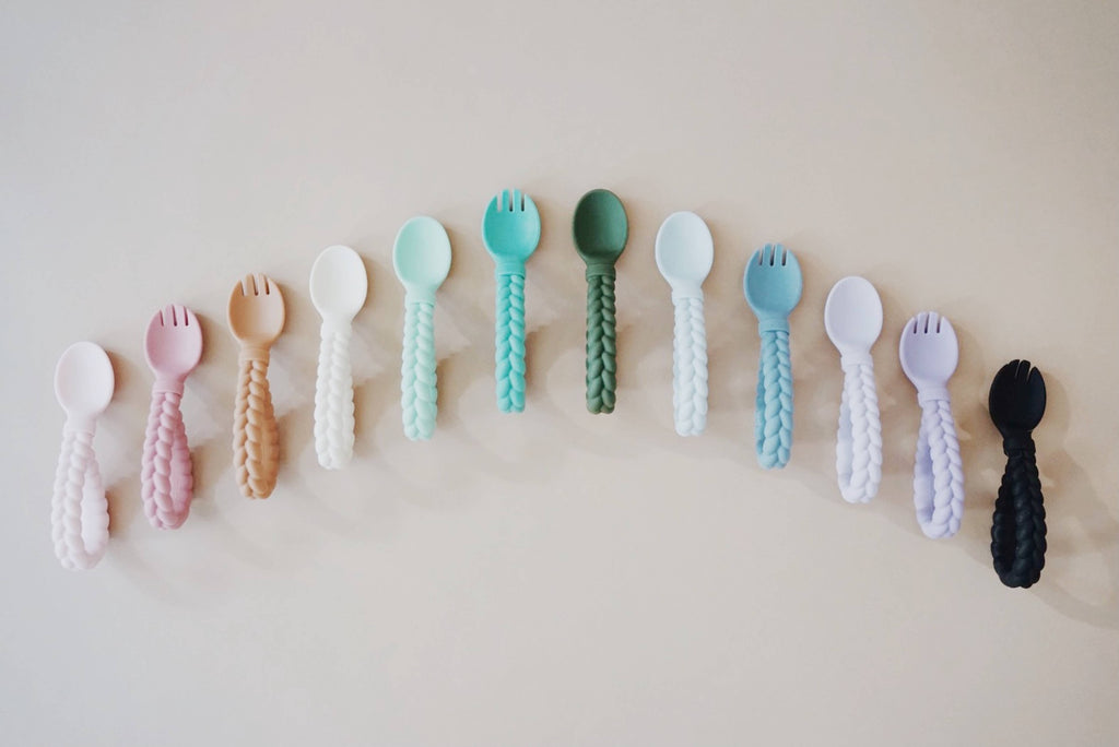 Itzy Ritzy Sweetie Spoons™ Spoon + Fork Set