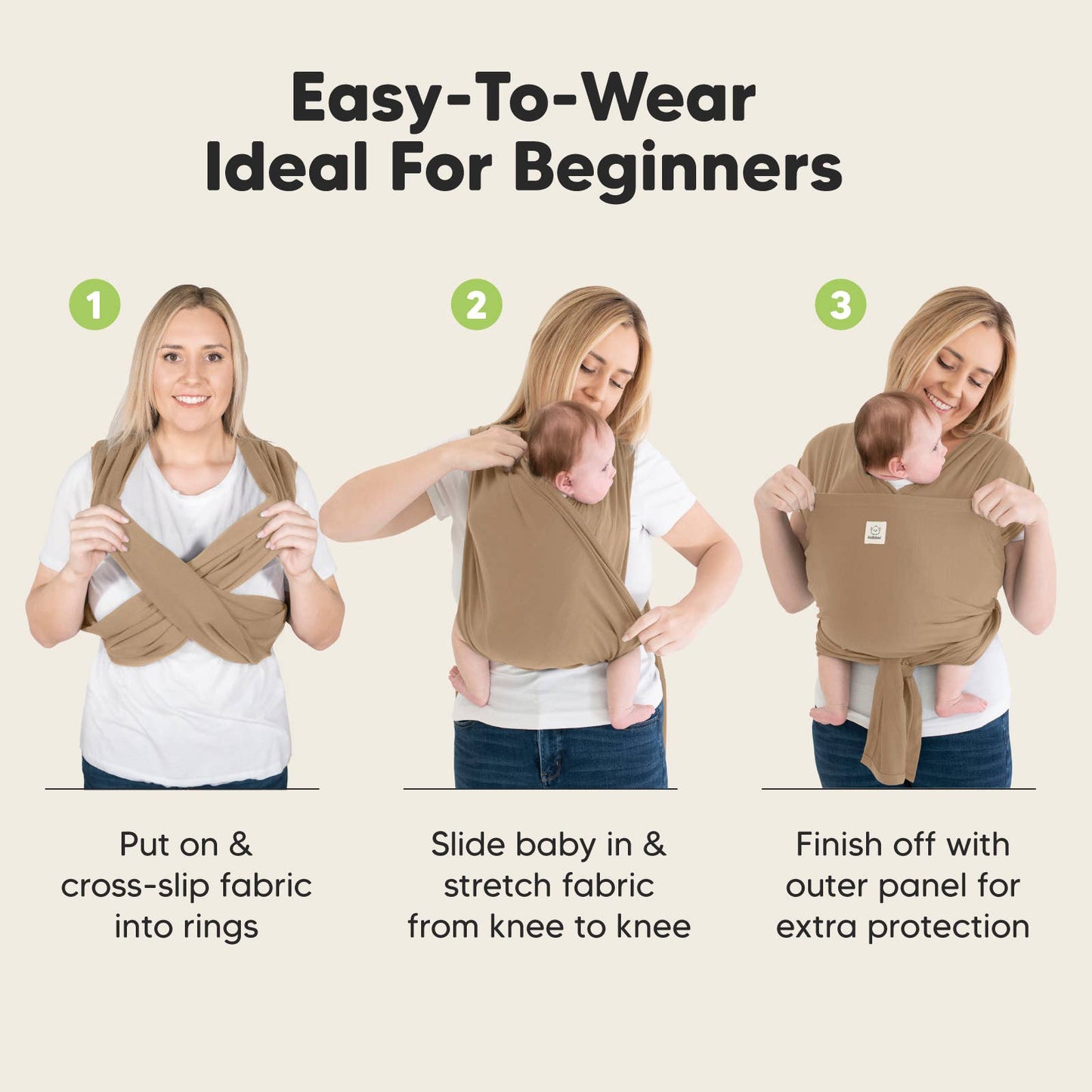 KeaBabies D-Lite Wrap Carrier