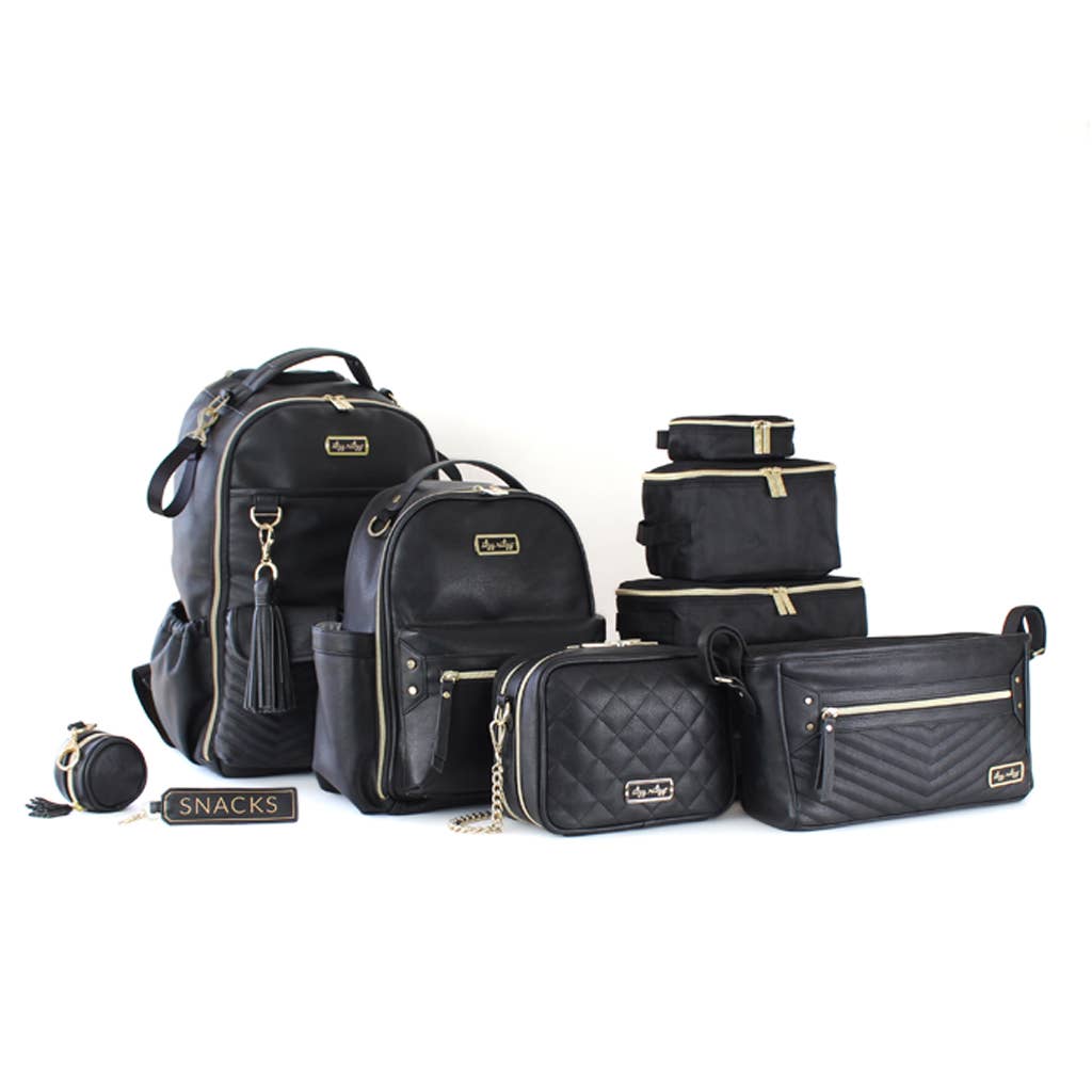 Jetsetter Black Travel Stroller + Wagon Caddy