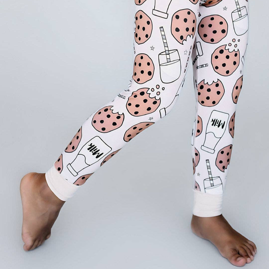 Bamboo Kids' Two Piece Set | Milk & Cookies