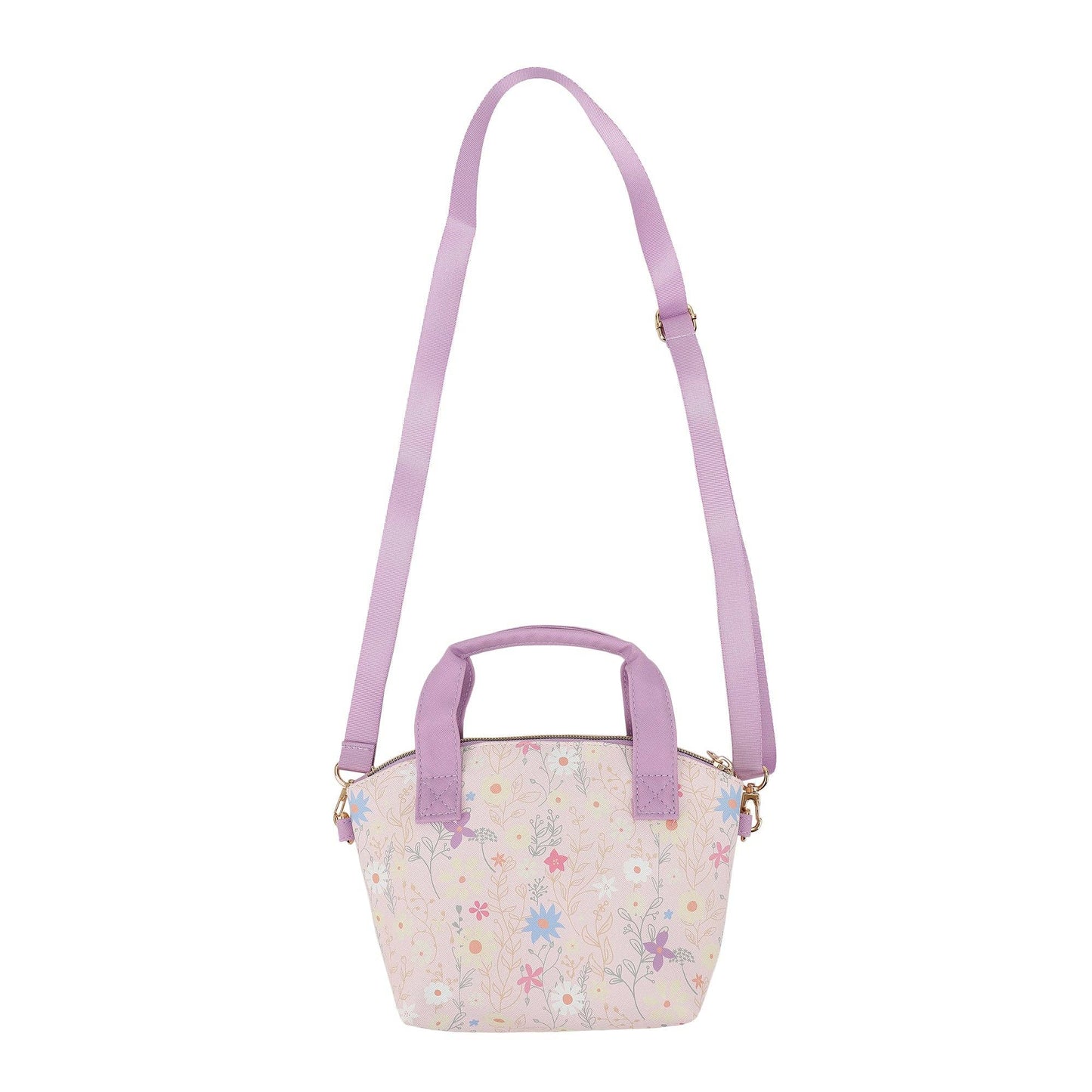 Disney Minnie Mouse Covering Mouth Pose Pink 9.25" Mini Handbag