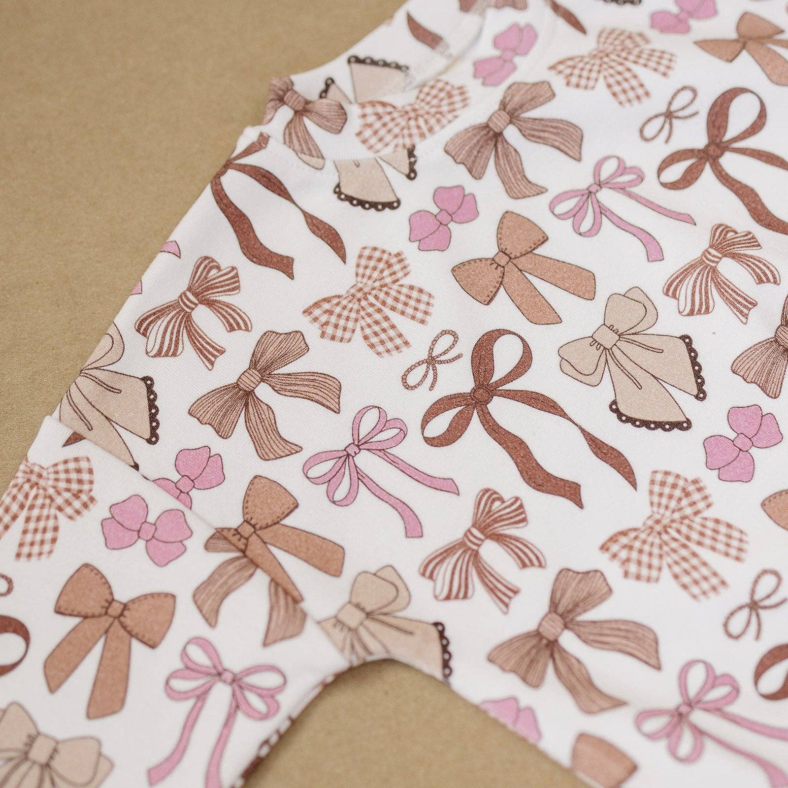 Jogger Set | Mocha Bows